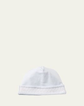 Kissy Kissy Boy's Hand-Smocked Pima Cotton Baby Hat