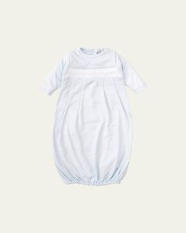 Kissy Kissy Boy's Hand-Smocked Pima Cotton Gown