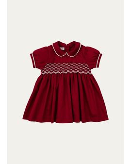 Kissy Kissy Girl's Embroidered Cotton Dress