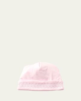 Kissy Kissy Girl's Hand-Smocked Pima Cotton Baby Hat
