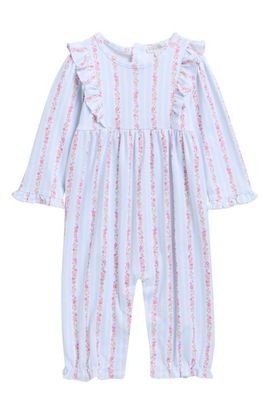 Kissy Kissy Kissy Kissy Floral Long Sleeve Pima Cotton Jumpsuit