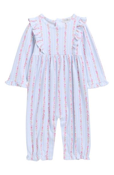 Kissy Kissy Kissy Kissy Floral Long Sleeve Pima Cotton Jumpsuit