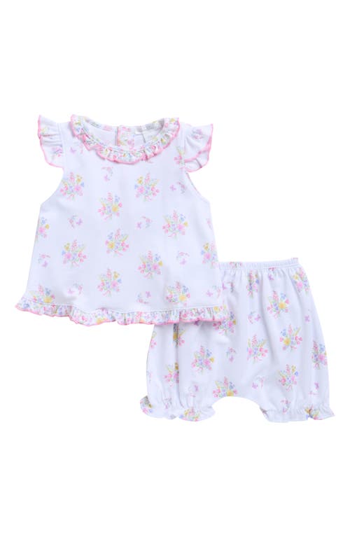 Kissy Kissy Kissy Kissy Floral Ruffle Shirt & Shorts Set