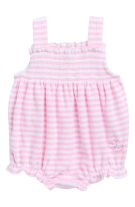 Kissy Kissy Kissy Kissy French Terry Stripe Bubble Romper