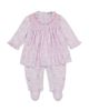 Kissy Kissy Kissy Kissy Girls' Bows Print Smocked Footie Dress - 1