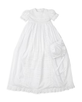 Kissy Kissy Kissy Kissy Girls' New Nicole Cotton Gown & Hat Set
