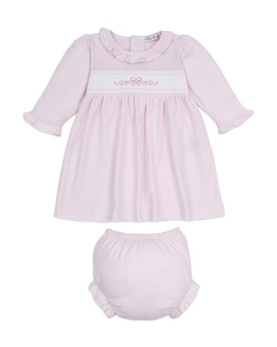Kissy Kissy Kissy Kissy Girls' Striped Dress & Diaper Cover Set