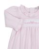 Kissy Kissy Kissy Kissy Girls' Striped Dress & Diaper Cover Set - 2