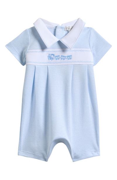 Kissy Kissy Kissy Kissy Kids' Smocked Train Romper