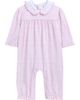Kissy Kissy Kissy Kissy Peter Pan Collar Pima Cotton Romper - 1