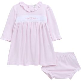 Kissy Kissy Kissy Kissy Pima Cotton Dress & Bloomers Set