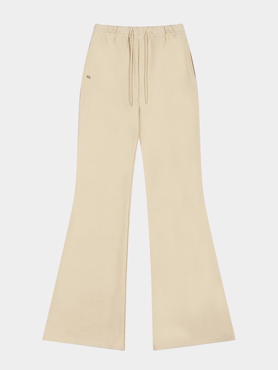 KISYNING Calm Mood bootcut Sweat Pants (Begie)