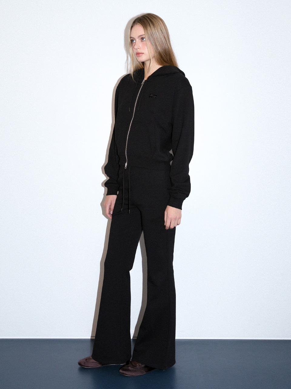 KISYNING Calm Mood bootcut Sweat Pants (Black)