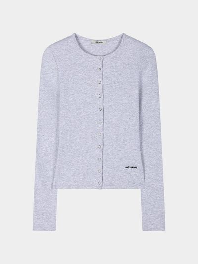 KISYNING Fissel Fit Cardigan [Melange]