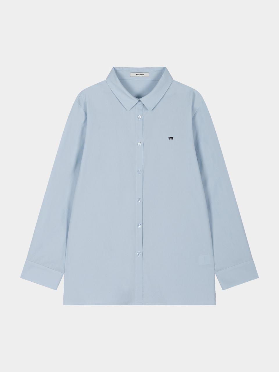 KISYNING Ground Over Fit Shirt [Light Blue]