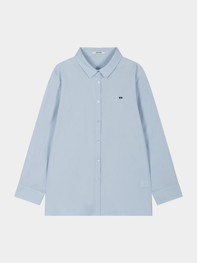 KISYNING Ground Over Fit Shirt [Light Blue]