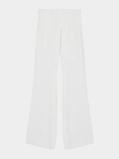 KISYNING Soft Fluffy Knit pants (White)