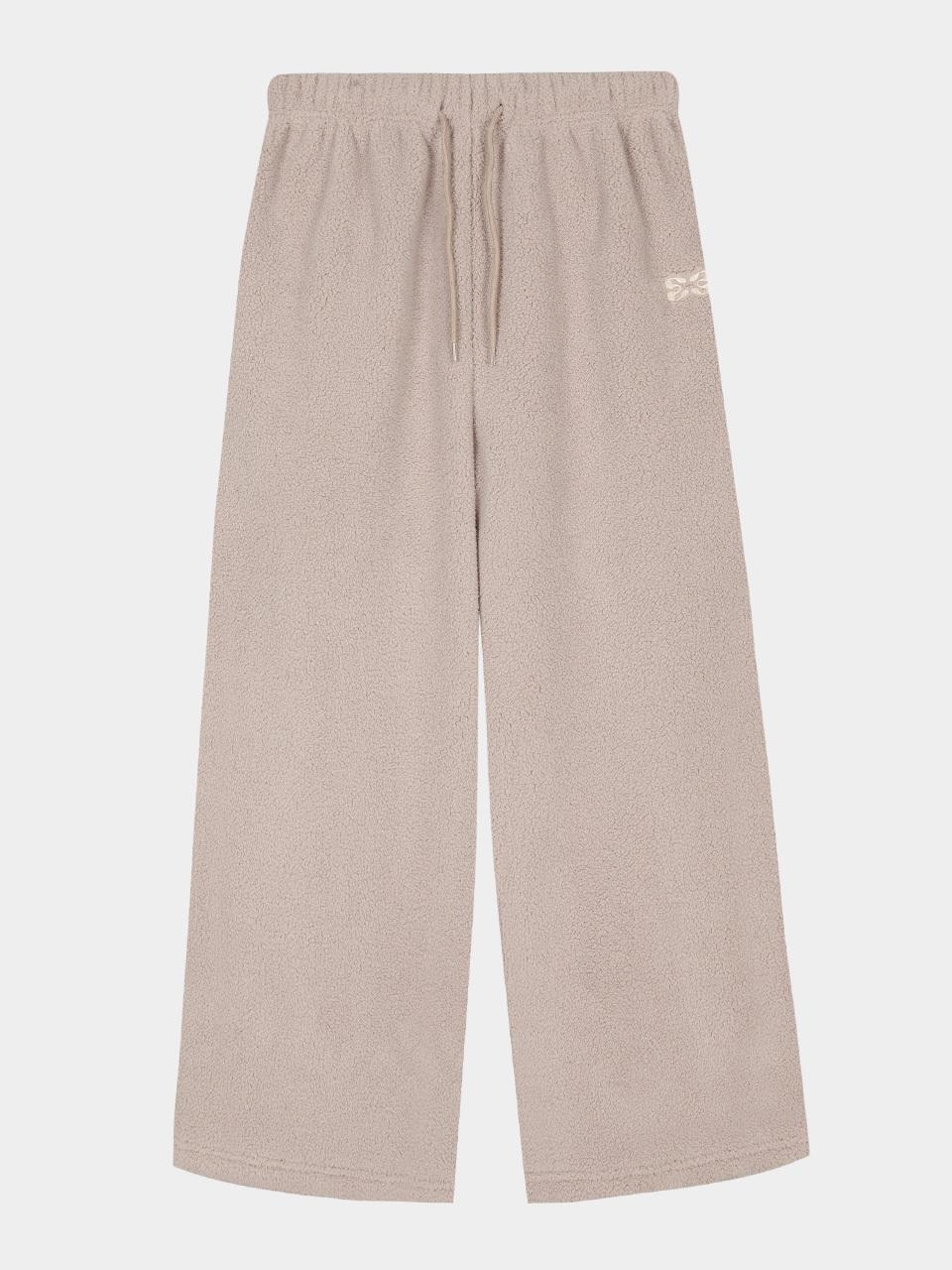 KISYNING Soft Fluffy pants (Beige)