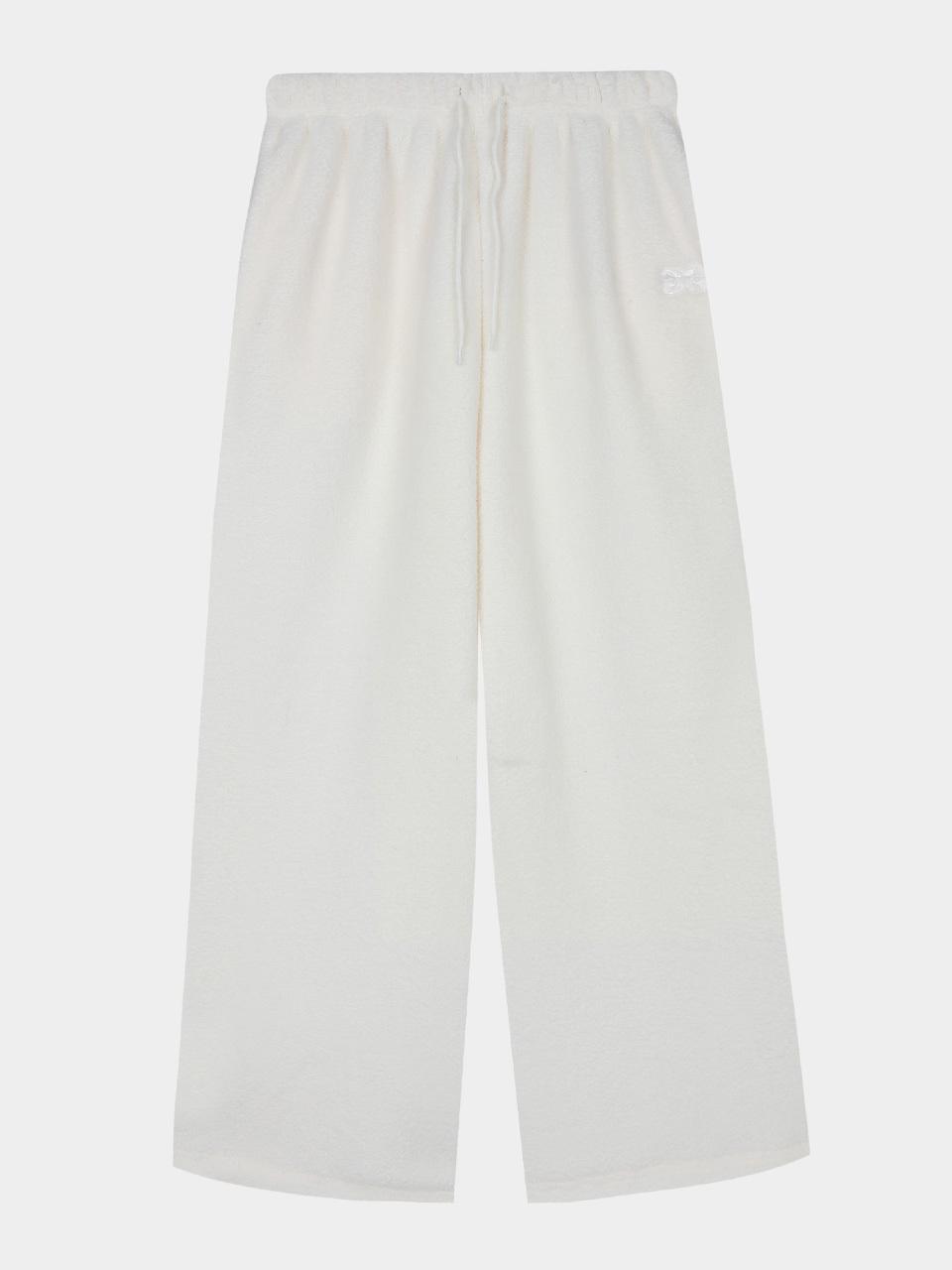 KISYNING Soft Fluffy pants (White)