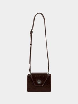 KISYNING Square Mini Travel Bag [Brown]