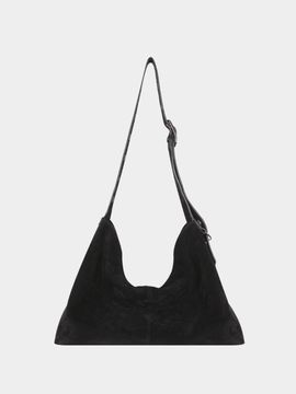 KISYNING Suede Big Bag [Black]