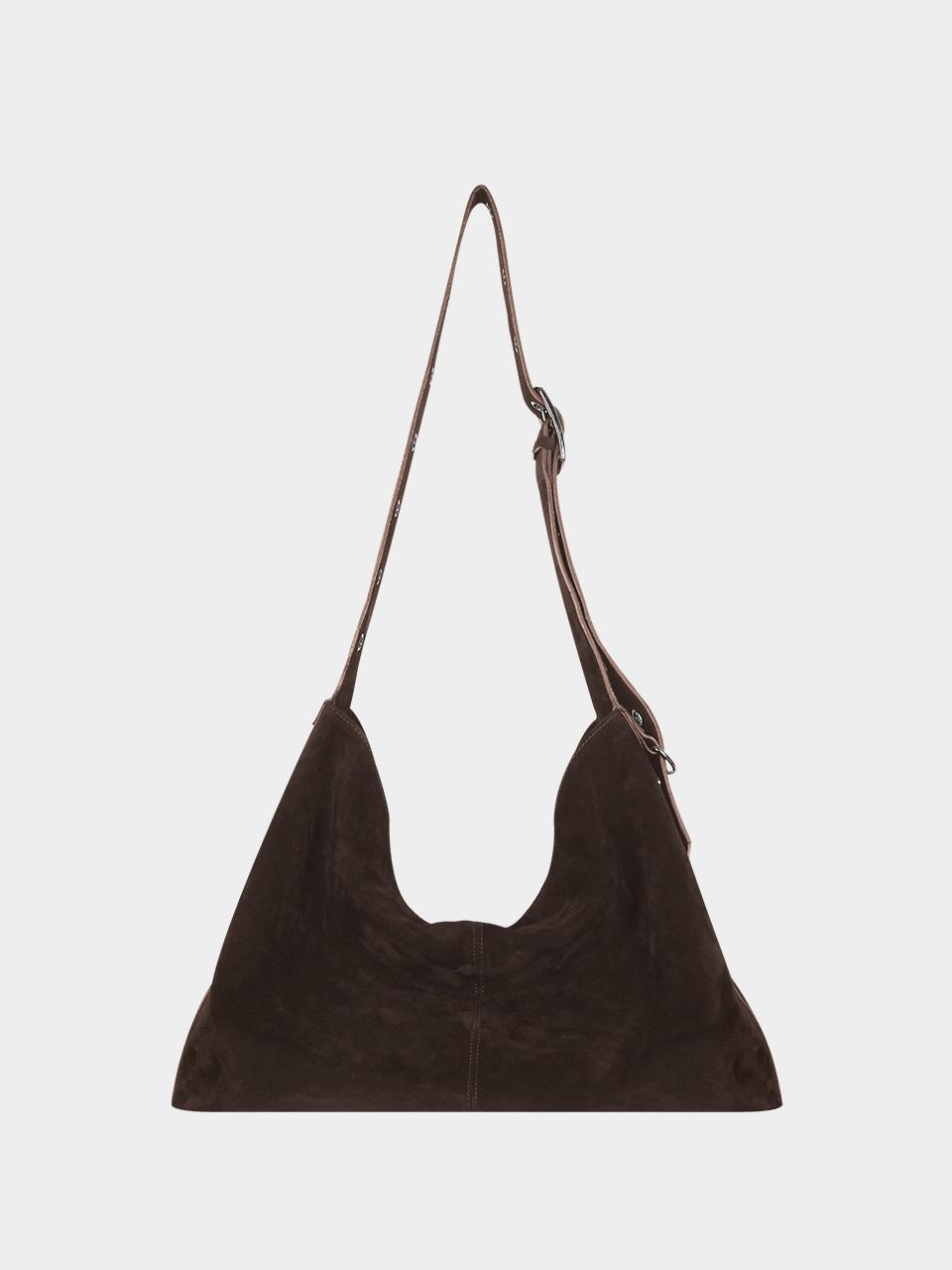 KISYNING Suede Big Bag [Brown]