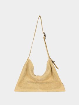 KISYNING Suede Big Molly Bag [Yellow]