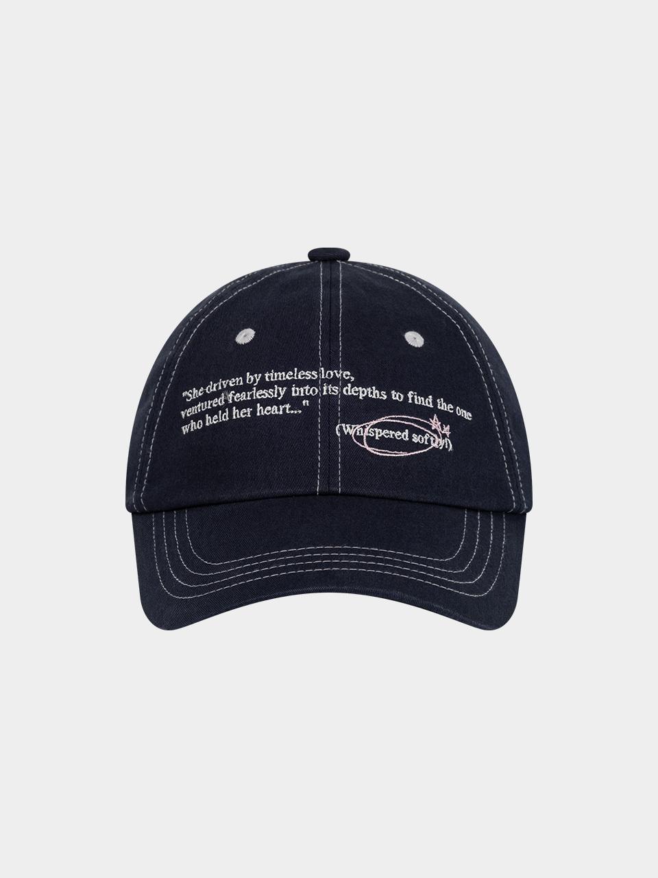KISYNING Timeless Love Ball Cap [Navy]