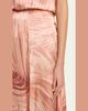 Kiton Feather-Print Silk A-Line Midi Skirt - 5