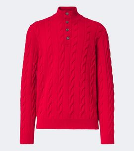Kiton Kiton Cable-knit cashmere sweater