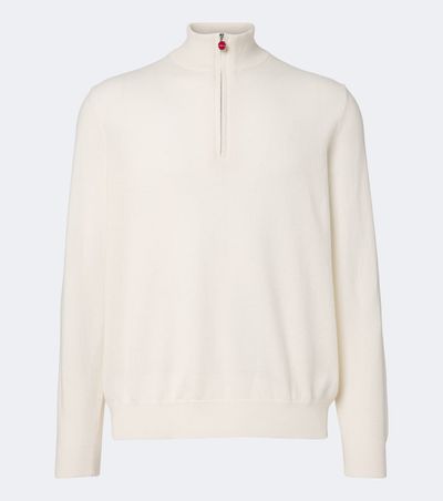 Kiton Kiton Cashmere half-zip sweater