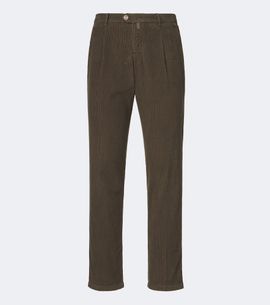 Kiton Kiton Cotton corduroy tapered pants