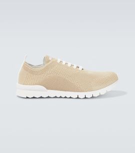 Kiton Kiton FITS knit cotton sneakers