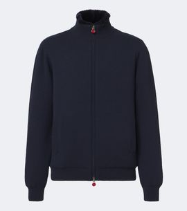 Kiton Kiton Shearling-lined cashmere cardigan