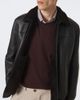 Kiton Kiton Shearling-trimmed leather bomber jacket - 6