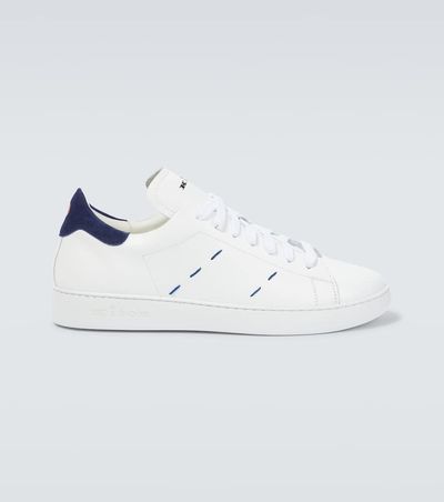 Kiton Kiton Stitched leather sneakers