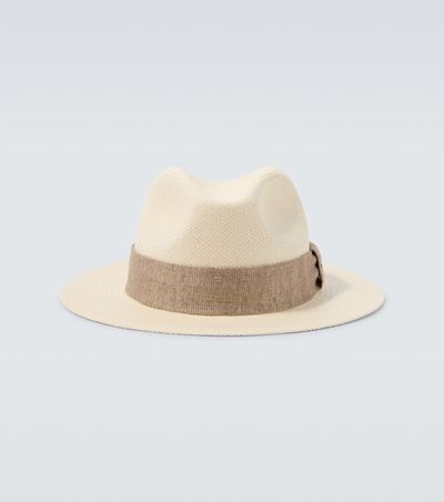 Kiton Kiton Straw fedora