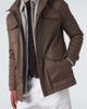 Kiton Kiton Suede-trimmed technical jacket - 5
