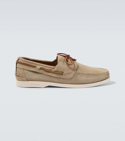 Kiton Kiton Suede boat shoes