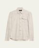 Kiton Men's Baba Tonal Plaid Side-Pocket Overshirt - 1