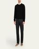 Kiton Men's Cashmere and Linen Crewneck Sweater - 2