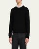 Kiton Men's Cashmere and Linen Crewneck Sweater - 4