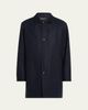 Kiton Men's Cashmere Concealed-Zip Car Coat - 1