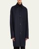Kiton Men's Cashmere Concealed-Zip Car Coat - 4