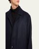 Kiton Men's Cashmere Concealed-Zip Car Coat - 5