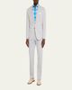 Kiton Men's Cotton-Cashmere Twill Trousers - 2