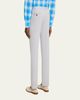 Kiton Men's Cotton-Cashmere Twill Trousers - 3