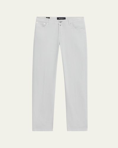 Kiton Men's Cotton and Cashmere Stretch 5-Pocket Pants