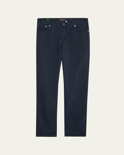 Kiton Men's Cotton and Cashmere Stretch Slim Five-Pocket Pants
