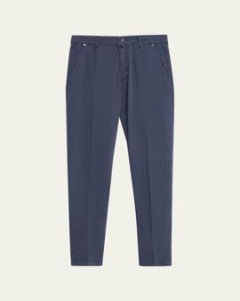Kiton Men's Cotton Poplin Four-Pocket Pants